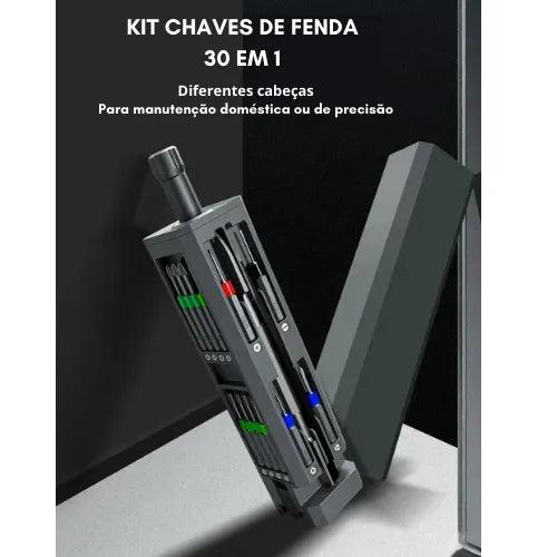 Kit Chaves de Fenda Magnéticas (30 em 1/40 em 1)