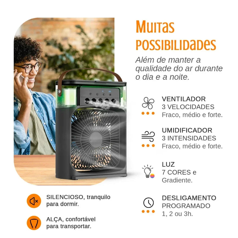 Ar Condicionado Portátil: Frescor Instantâneo