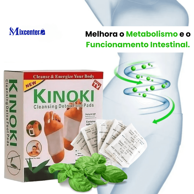 Kit Adesivo Detox - Elimina Dores, Inchaços e Desintoxica - 100% Natural